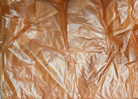 ORANGE SOLUBLE CART LINER - 50X47X28 - 1.5 MIL